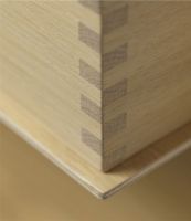 Billede af FDB Møbler A232 Skuffe til Skænk Børge Mogensen 12x59x41 cm Stor - Lakeret Eg/Natur