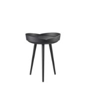 Billede af FDB Møbler D106 Bakketop Bakkebord Philip Bro Ø: 38 cm - Eg/Sort