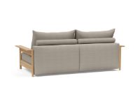 Billede af Innovation Living Malloy Wood Sofa Bed B: 230 cm - Lakeret Eg/579 Kenya Gravel