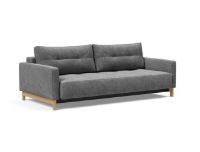 Billede af Innovation Living Pyxis D.E.L Sofa Bed B: 232 cm - Lakeret Eg/563 Twist Charcoal