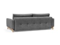 Billede af Innovation Living Pyxis D.E.L Sofa Bed B: 232 cm - Lakeret Eg/563 Twist Charcoal
