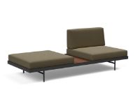 Billede af Innovation Living Puri Daybed B: 195 cm - Walnut/575 Vivus Dusty Olive