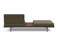Billede af Innovation Living Puri Daybed B: 195 cm - Walnut/575 Vivus Dusty Olive