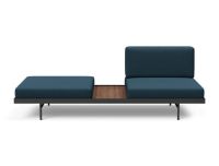 Billede af Innovation Living Puri Daybed B: 195 cm - Walnut/580 Argus Navy Blue