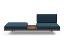 Billede af Innovation Living Puri Daybed B: 195 cm - Walnut/580 Argus Navy Blue