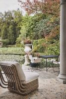 Billede af GUBI Tropique Dining Table 90x90 cm - Black Steel