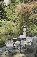 Billede af GUBI Tropique Dining Table 90x90 cm - Black Steel