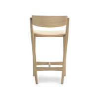 Billede af Sibast Furniture No 7 Bar Stool SH: 65 cm - Soap Oak / Spectrum Honey Leather 