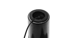 Billede af New Works Kizu Portable Table Lamp Ø: 18 cm - Black Marble / White Acrylic