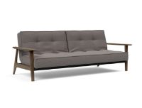 Billede af Innovation Living Splitback Frej Sofa Bed B: 232 cm - Smoked Oak/521 Mixed Dance Grey