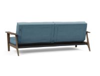 Billede af Innovation Living Splitback Frej Sofa Bed B: 232 cm - Smoked Oak/525 Mixed Dance Light Blue 