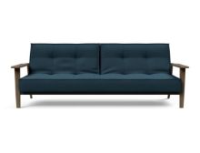 Billede af Innovation Living Splitback Frej Sofa Bed B: 232 cm - Smoked Oak/580 Argus Navy Blue