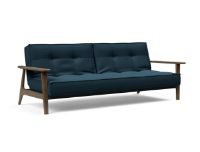 Billede af Innovation Living Splitback Frej Sofa Bed B: 232 cm - Smoked Oak/580 Argus Navy Blue