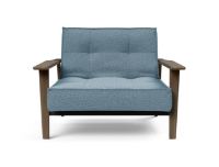 Billede af Innovation Living Splitback Frej Chair B: 112 cm - Smoked Oak/525 Mixed Dance Light Blue 