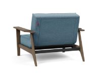 Billede af Innovation Living Splitback Frej Chair B: 112 cm - Smoked Oak/525 Mixed Dance Light Blue 