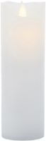 Billede af Sirius Sara Genopladeligt Stearinlys Ø: 7,5 cm - Hvid 