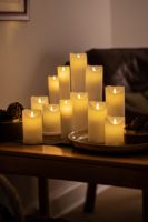 Billede af Sirius Sara Genopladeligt Stearinlys Ø: 5 cm - Hvid  