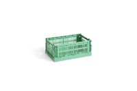 Billede af HAY Colour Crate Recycled S 10,5x17x26,5 cm - Dark Mint
