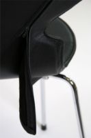 Billede af Bent Hansen Helbetræk Til Serie 7 Model 3107 Stol - Sort Læder 