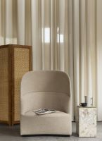 Billede af Audo Copenhagen Plinth Tall H: 51 cm - Sand Kunis Breccia