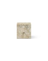Billede af Audo Copenhagen Plinth Cubic H: 40 cm - Sand Kunis Breccia 