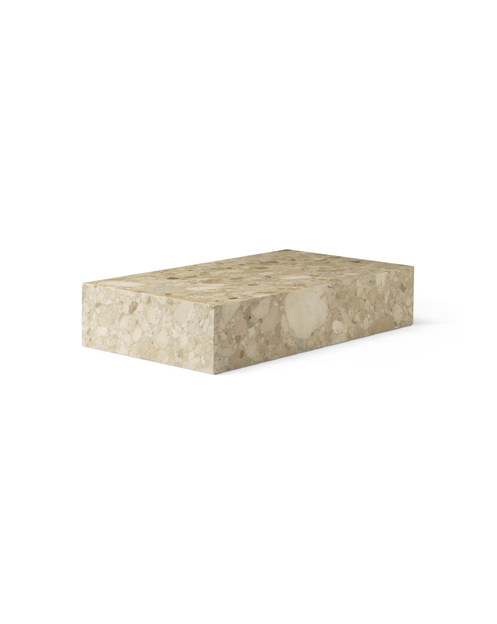 Billede af Audo Copenhagen Plinth Grande H: 27,5 cm - Sand Kunis Breccia  