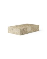 Billede af Audo Copenhagen Plinth Grande H: 27,5 cm - Sand Kunis Breccia  
