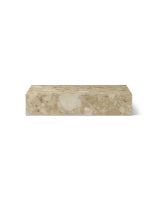 Billede af Audo Copenhagen Plinth Grande H: 27,5 cm - Sand Kunis Breccia  