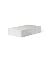 Billede af Audo Copenhagen Plinth Grande H: 27,5 cm - White Marble Carrara