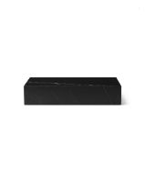 Billede af Audo Copenhagen Plinth Grande H: 27,5 cm - Black Marble Marquina