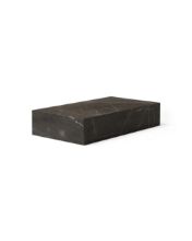 Billede af Audo Copenhagen Plinth Grande H: 27,5 cm - Grey Kendzo Marble 