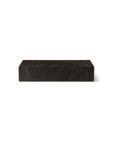 Billede af Audo Copenhagen Plinth Grande H: 27,5 cm - Grey Kendzo Marble 