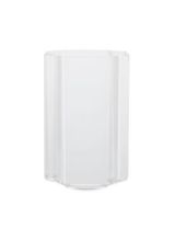 Billede af Louise Roe Funki Vase Asymmetric H: 34 cm - Opal White