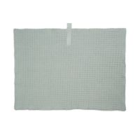 Billede af The Organic Company Big Waffle Bath Mat 55x80 cm - Dusty Mint OUTLET
