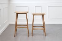 Billede af Duus & Møller Sky Barstol H: 73 cm - Massiv Eg/Egefiner