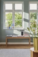 Billede af Hübsch Row Bænk 122x45 FSC Egetræ - Natur 