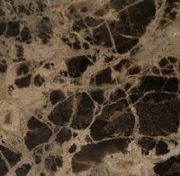 Billede af Bent Hansen Metro Sofabord Ø: 80 cm - Emperador Dark Brown