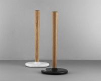 Billede af Normann Copenhagen Craft Køkkenrulle Holder - Sort Marmor/Eg
