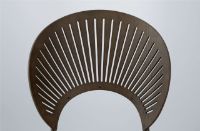 Billede af Fredericia Furniture 3398 Trinidad Stol SH: 45,5 cm - Valnød/Krom   