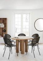 Billede af Fredericia Furniture 3398 Trinidad Stol SH: 45,5 cm - Valnød/Krom   