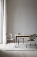 Billede af Fredericia Furniture 3398 Trinidad Stol SH: 45,5 cm - Lys Grå/Flint