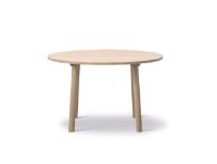 Billede af Fredericia Furniture 6121 Taro Spisebord Ø: 120 cm - Sæbebehandlet Eg