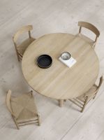 Billede af Fredericia Furniture 6121 Taro Spisebord Ø: 120 cm - Sæbebehandlet Eg