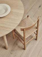 Billede af Fredericia Furniture 6121 Taro Spisebord Ø: 120 cm - Sæbebehandlet Eg