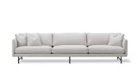 Billede af Fredericia Furniture 5623 Calmo 3 Pers. Sofa L: 250 cm - Ruskin 10/Sort Metal