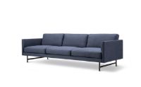 Billede af Fredericia Furniture 5623 Calmo 3 Pers. Sofa L: 250 cm - Sunniva 783/Sort Metal