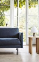 Billede af Fredericia Furniture 5623 Calmo 3 Pers. Sofa L: 250 cm - Sunniva 783/Sort Metal