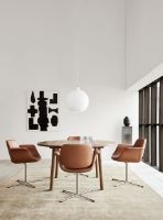 Billede af Fredericia Furniture 6121 Taro Spisebord Ø: 120 cm - Røget Olieret Eg