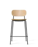 Billede af Audo Copenhagen Co Counter Chair Veneer Seat Upholstered SH: 68,5 cm - Natural Oak/Audo Copenhagen Bouclé 06