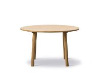 Billede af Fredericia Furniture 6121 Taro Spisebord Ø: 120 cm - Lys Olieret Eg